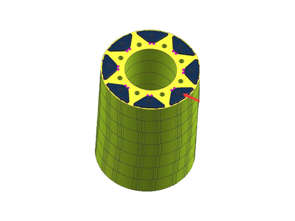 新能源马达注塑模具